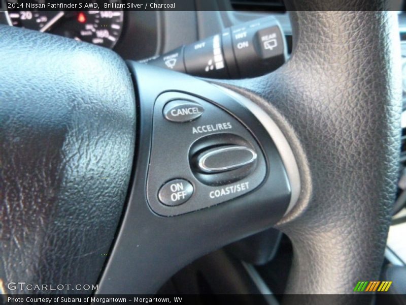 Brilliant Silver / Charcoal 2014 Nissan Pathfinder S AWD