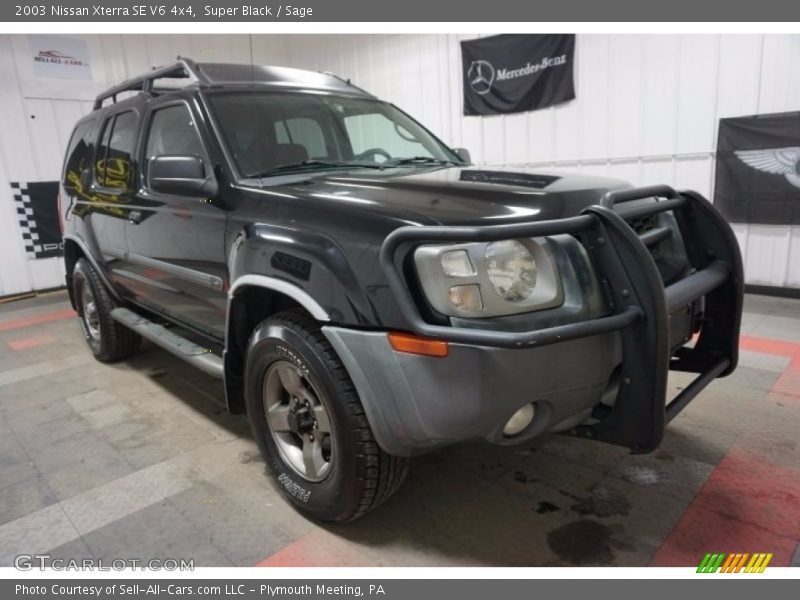 Super Black / Sage 2003 Nissan Xterra SE V6 4x4