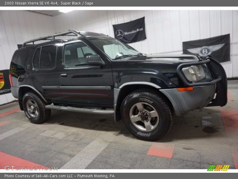 Super Black / Sage 2003 Nissan Xterra SE V6 4x4