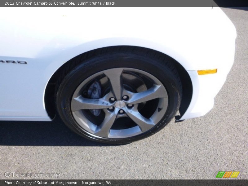 Summit White / Black 2013 Chevrolet Camaro SS Convertible