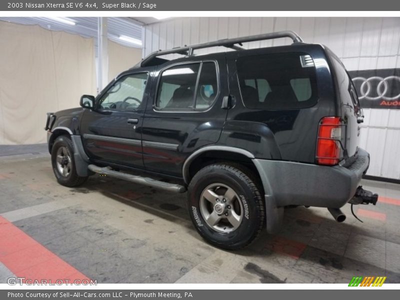 Super Black / Sage 2003 Nissan Xterra SE V6 4x4
