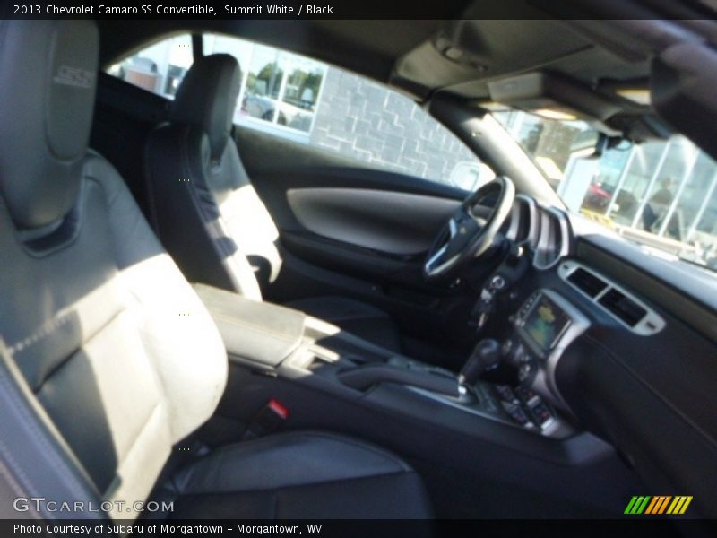 Summit White / Black 2013 Chevrolet Camaro SS Convertible