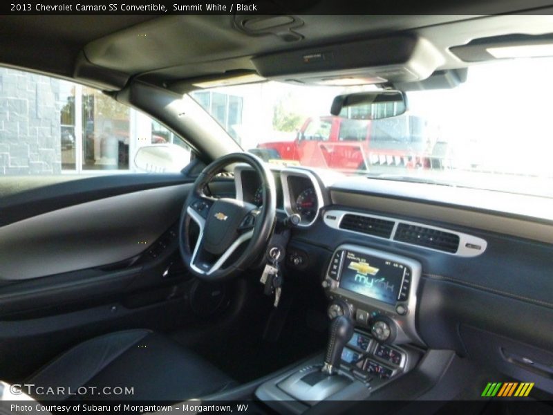 Summit White / Black 2013 Chevrolet Camaro SS Convertible