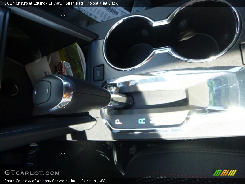 Siren Red Tintcoat / Jet Black 2017 Chevrolet Equinox LT AWD