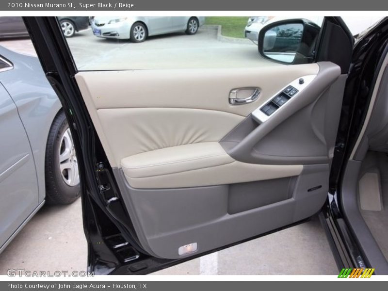 Super Black / Beige 2010 Nissan Murano SL