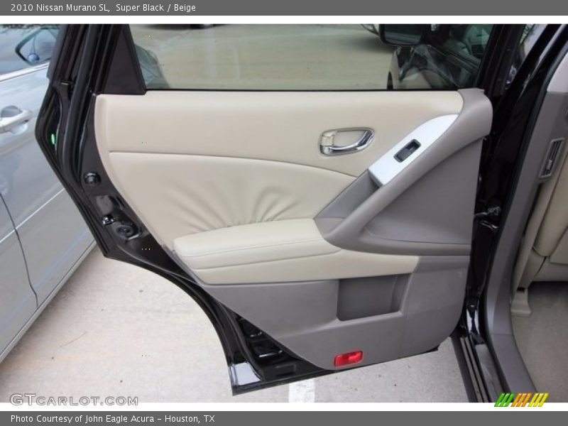 Super Black / Beige 2010 Nissan Murano SL