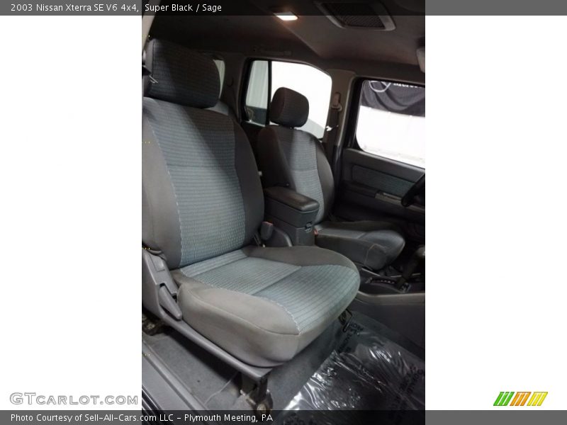 Super Black / Sage 2003 Nissan Xterra SE V6 4x4