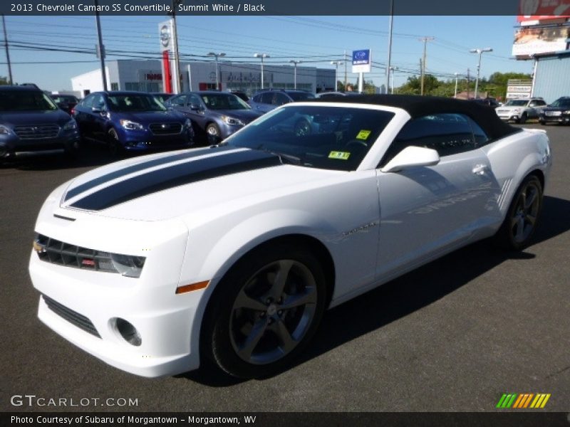 Front 3/4 View of 2013 Camaro SS Convertible