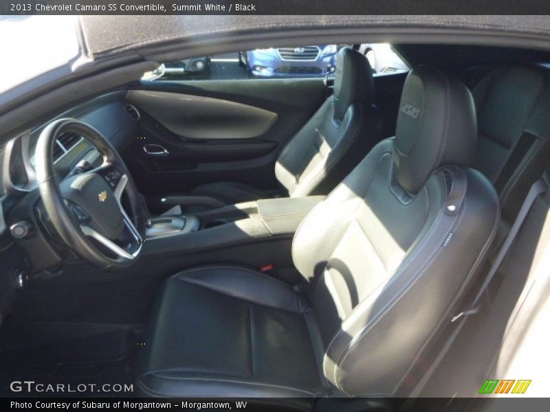 Summit White / Black 2013 Chevrolet Camaro SS Convertible