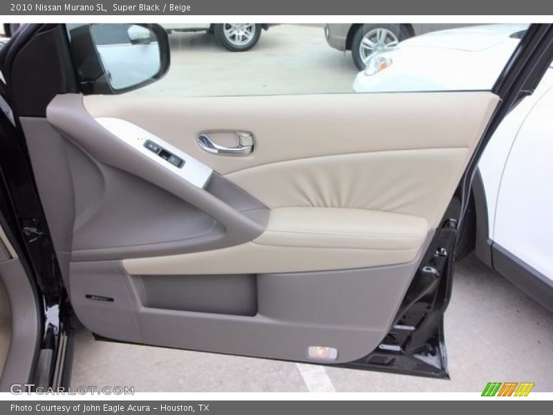 Super Black / Beige 2010 Nissan Murano SL