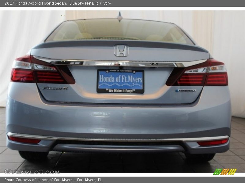 Blue Sky Metallic / Ivory 2017 Honda Accord Hybrid Sedan