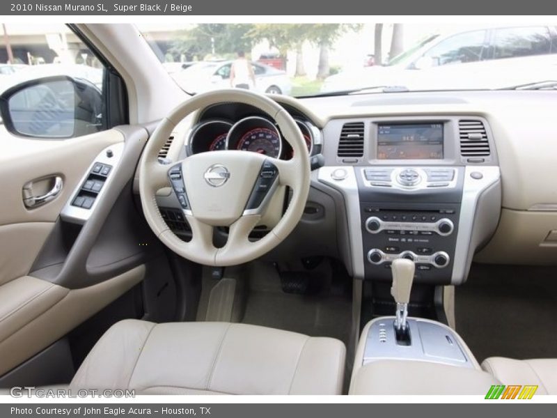 Super Black / Beige 2010 Nissan Murano SL