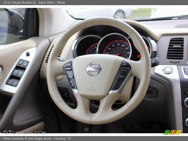 Super Black / Beige 2010 Nissan Murano SL