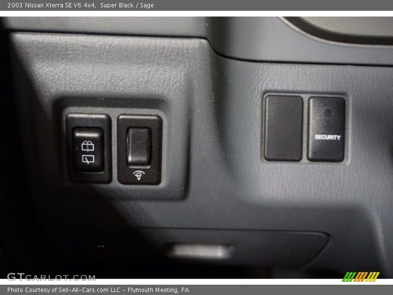 Super Black / Sage 2003 Nissan Xterra SE V6 4x4