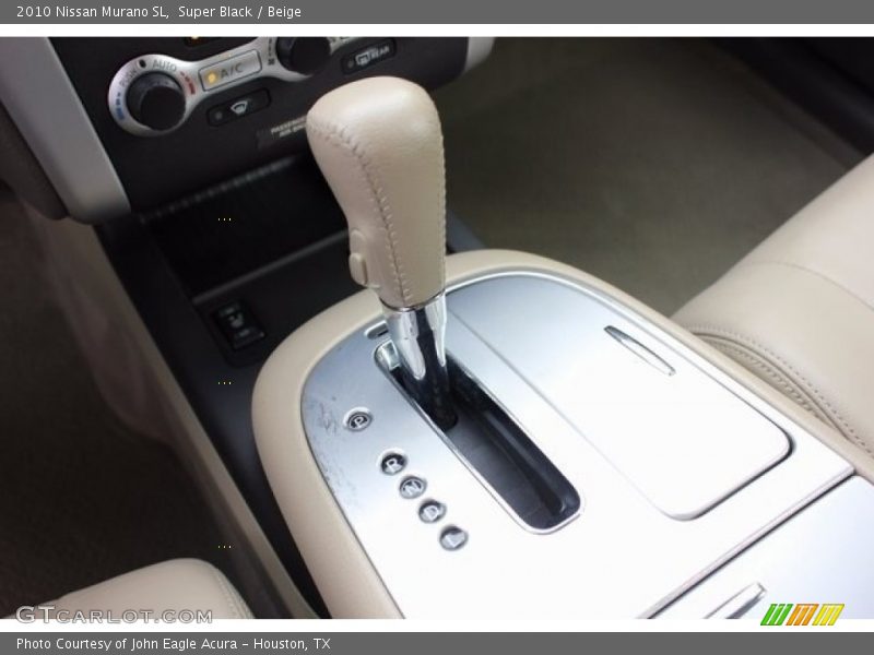 Super Black / Beige 2010 Nissan Murano SL