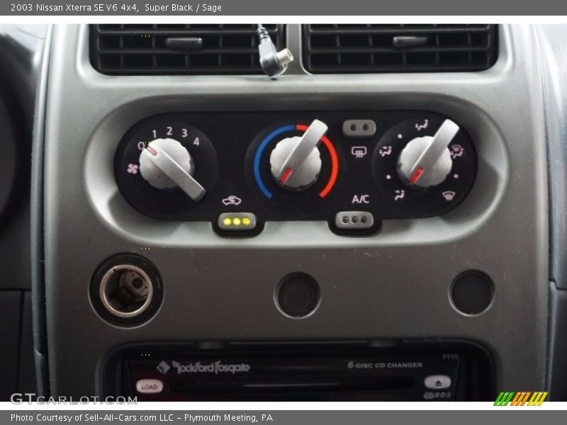 Super Black / Sage 2003 Nissan Xterra SE V6 4x4