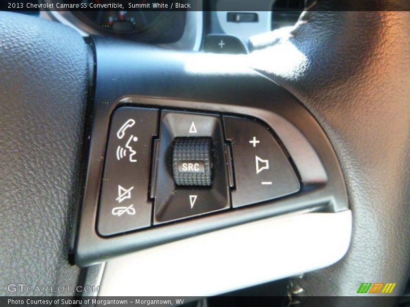 Summit White / Black 2013 Chevrolet Camaro SS Convertible