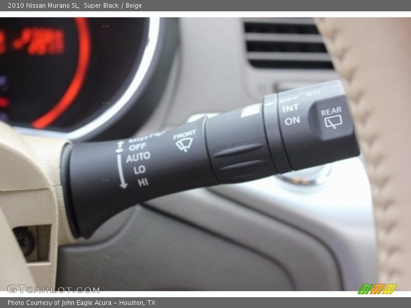 Super Black / Beige 2010 Nissan Murano SL