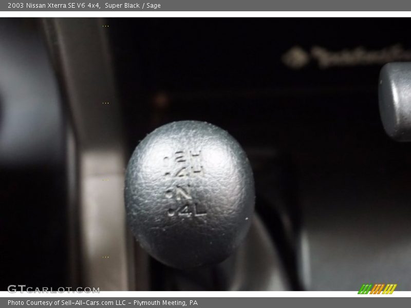 Super Black / Sage 2003 Nissan Xterra SE V6 4x4