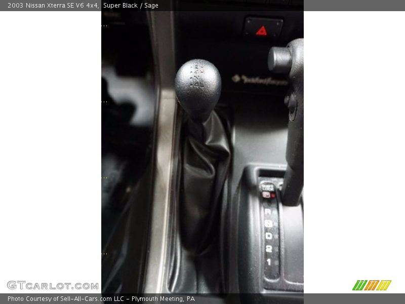 Super Black / Sage 2003 Nissan Xterra SE V6 4x4