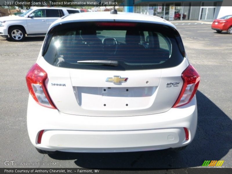 Toasted Marshmallow Metallic / Jet Black 2017 Chevrolet Spark LS