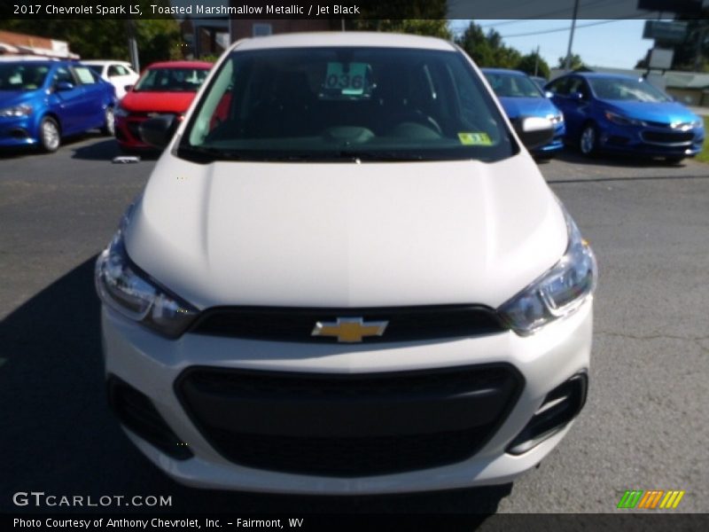 Toasted Marshmallow Metallic / Jet Black 2017 Chevrolet Spark LS