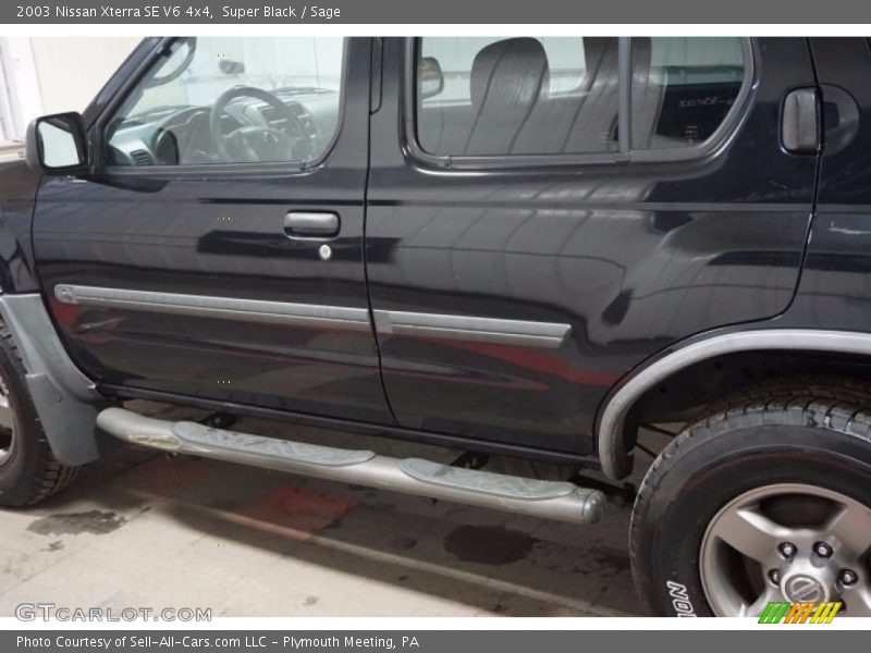 Super Black / Sage 2003 Nissan Xterra SE V6 4x4