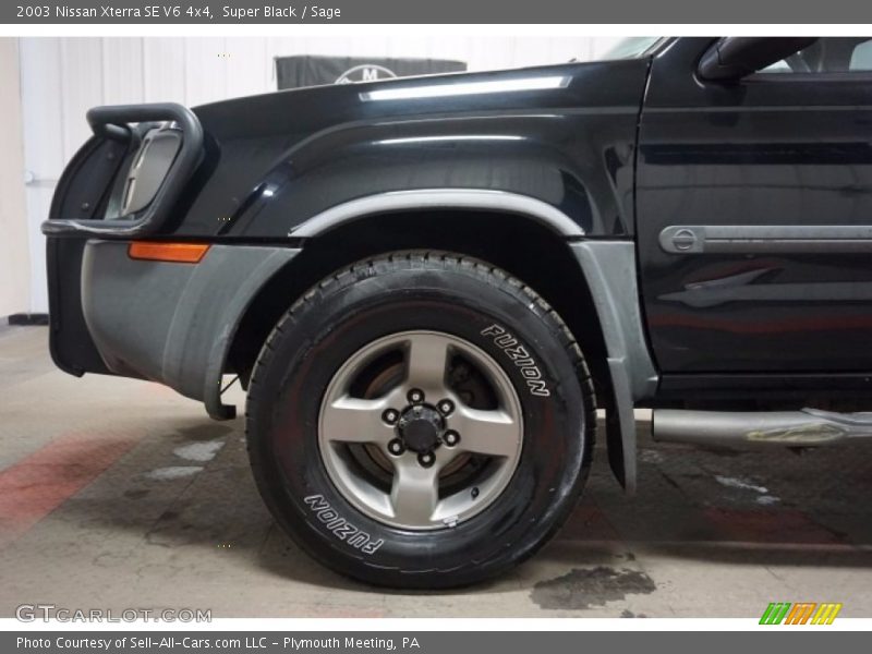 Super Black / Sage 2003 Nissan Xterra SE V6 4x4