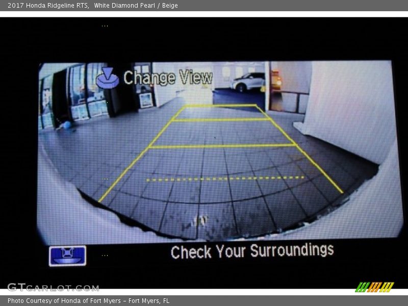 White Diamond Pearl / Beige 2017 Honda Ridgeline RTS
