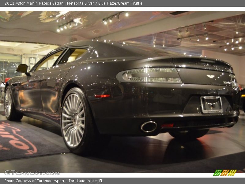 Meteorite Silver / Blue Haze/Cream Truffle 2011 Aston Martin Rapide Sedan