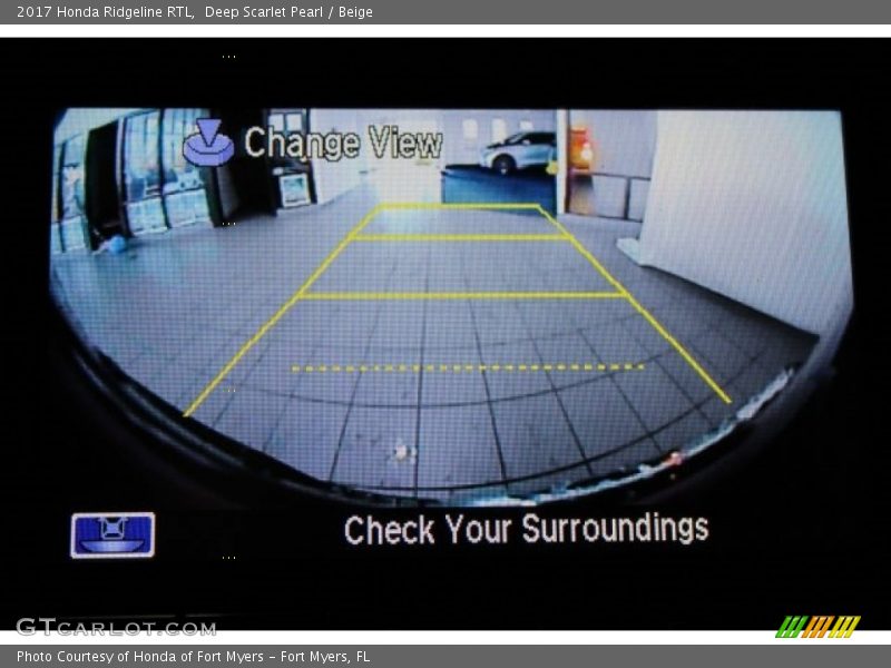 Deep Scarlet Pearl / Beige 2017 Honda Ridgeline RTL