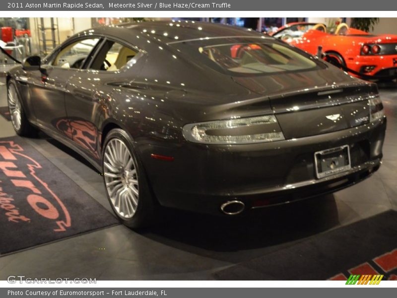 Meteorite Silver / Blue Haze/Cream Truffle 2011 Aston Martin Rapide Sedan