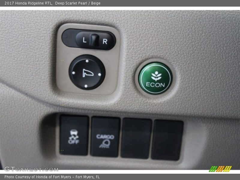Deep Scarlet Pearl / Beige 2017 Honda Ridgeline RTL