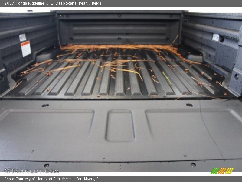 Deep Scarlet Pearl / Beige 2017 Honda Ridgeline RTL