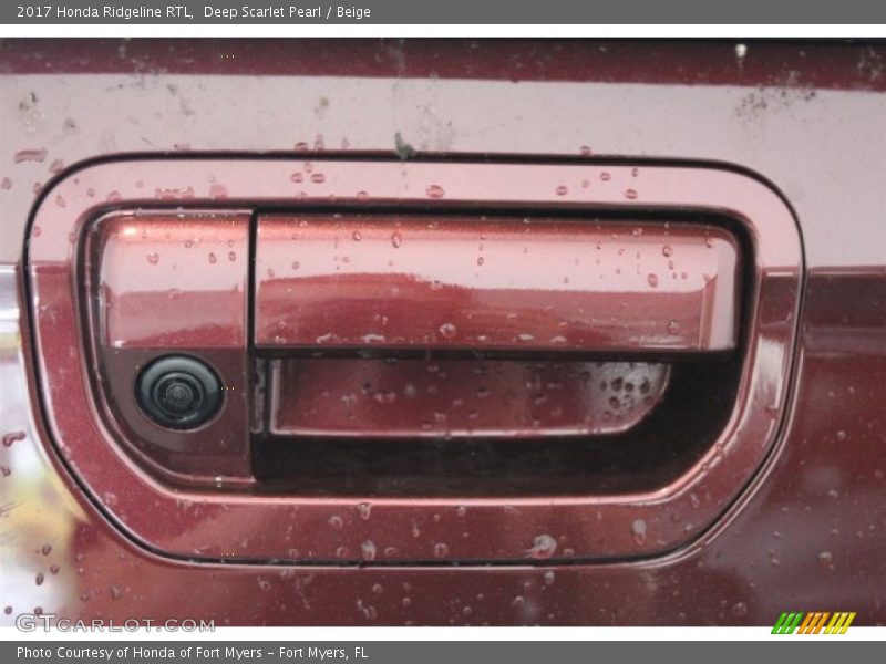 Deep Scarlet Pearl / Beige 2017 Honda Ridgeline RTL