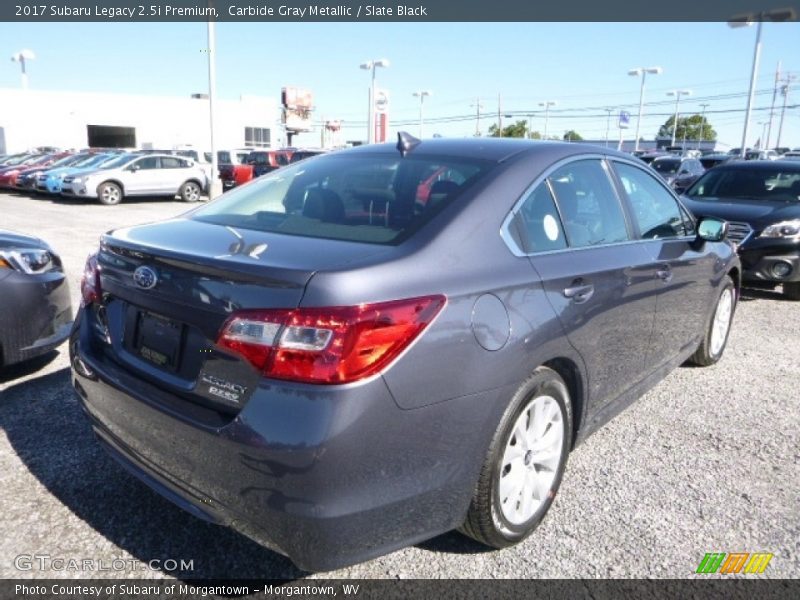 Carbide Gray Metallic / Slate Black 2017 Subaru Legacy 2.5i Premium