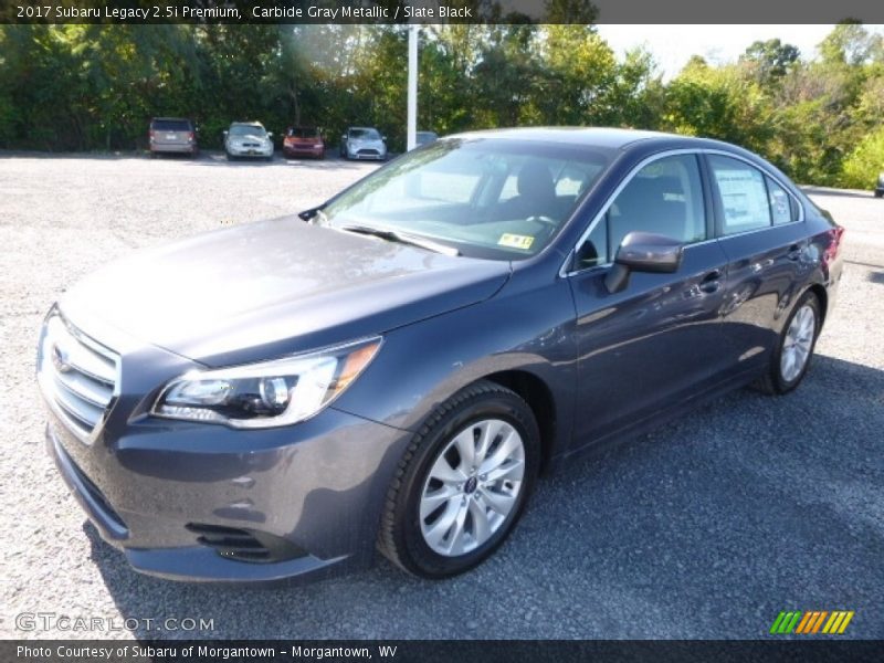 Carbide Gray Metallic / Slate Black 2017 Subaru Legacy 2.5i Premium