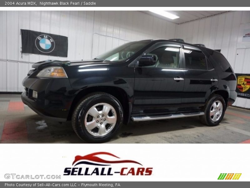 Nighthawk Black Pearl / Saddle 2004 Acura MDX