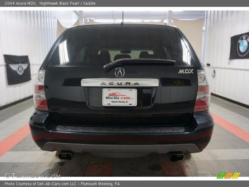 Nighthawk Black Pearl / Saddle 2004 Acura MDX
