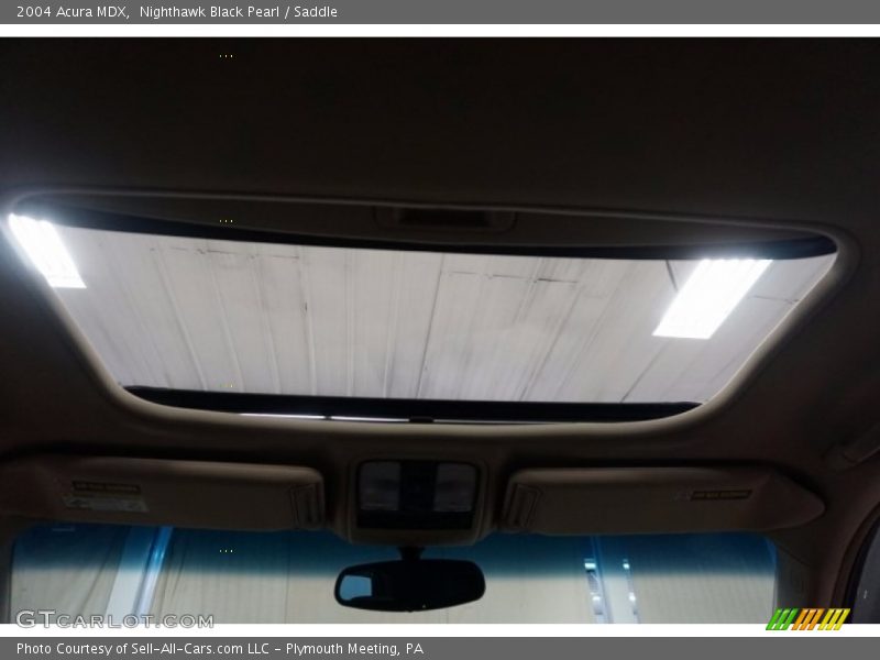 Nighthawk Black Pearl / Saddle 2004 Acura MDX