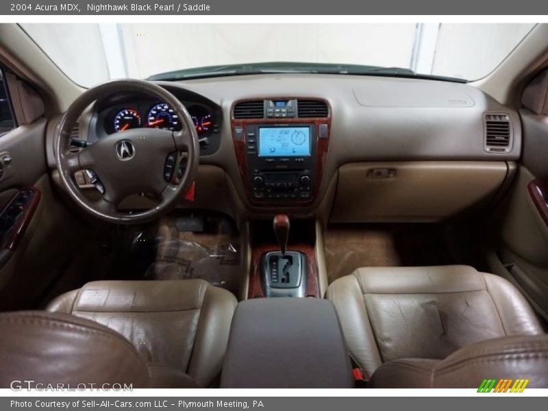 Nighthawk Black Pearl / Saddle 2004 Acura MDX