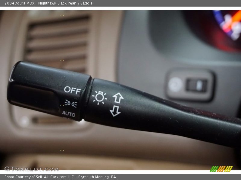 Nighthawk Black Pearl / Saddle 2004 Acura MDX