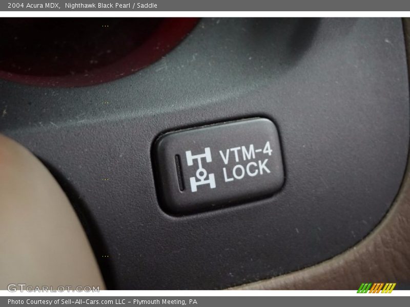 Nighthawk Black Pearl / Saddle 2004 Acura MDX