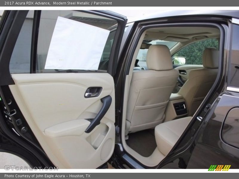 Modern Steel Metallic / Parchment 2017 Acura RDX Advance