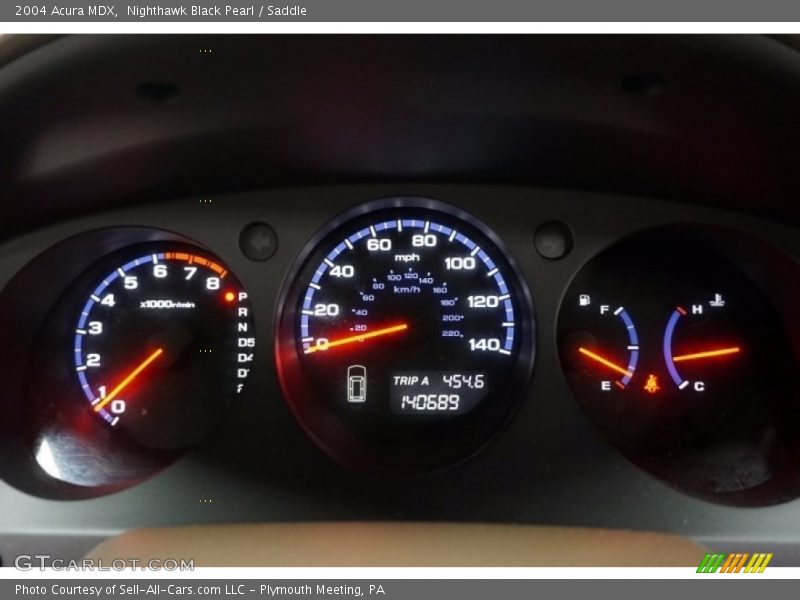 Nighthawk Black Pearl / Saddle 2004 Acura MDX