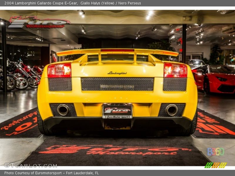 Giallo Halys (Yellow) / Nero Perseus 2004 Lamborghini Gallardo Coupe E-Gear