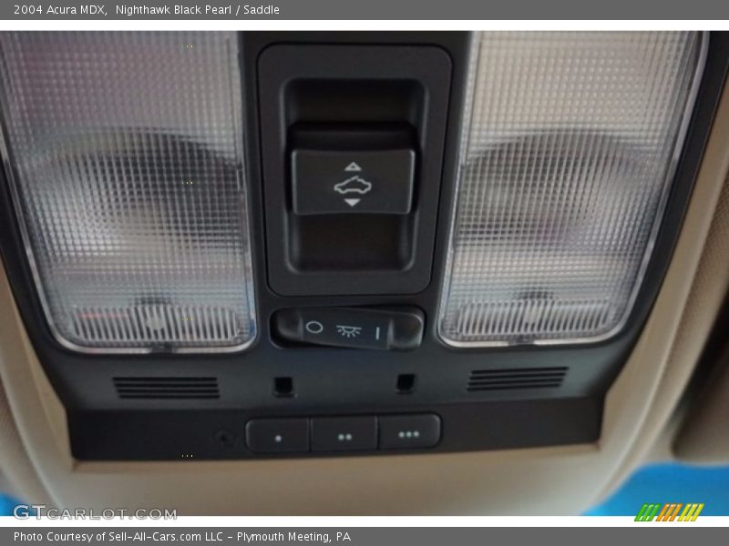 Nighthawk Black Pearl / Saddle 2004 Acura MDX