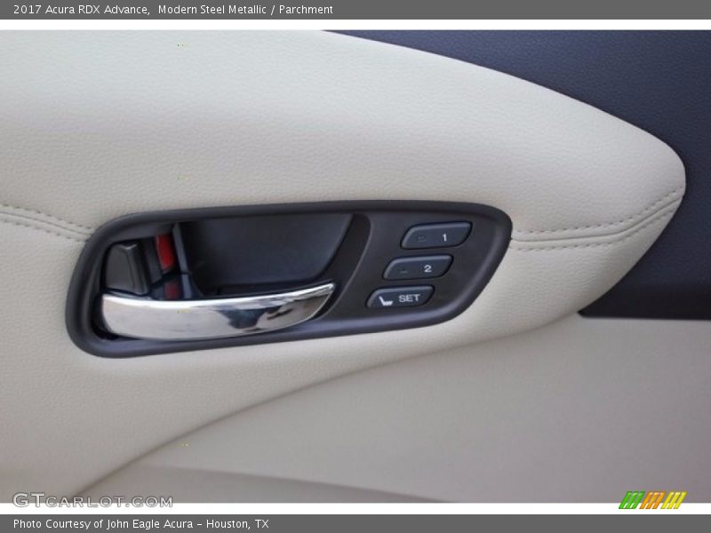 Modern Steel Metallic / Parchment 2017 Acura RDX Advance