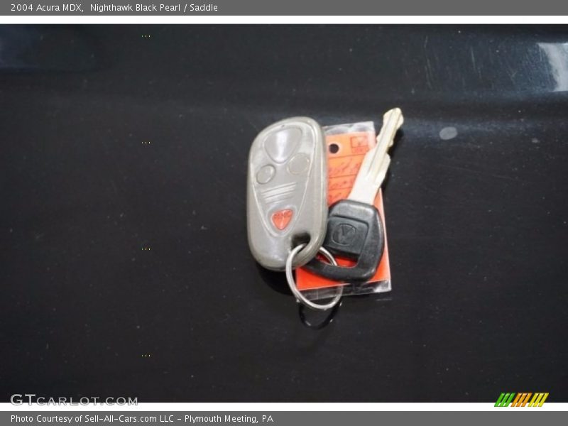 Nighthawk Black Pearl / Saddle 2004 Acura MDX