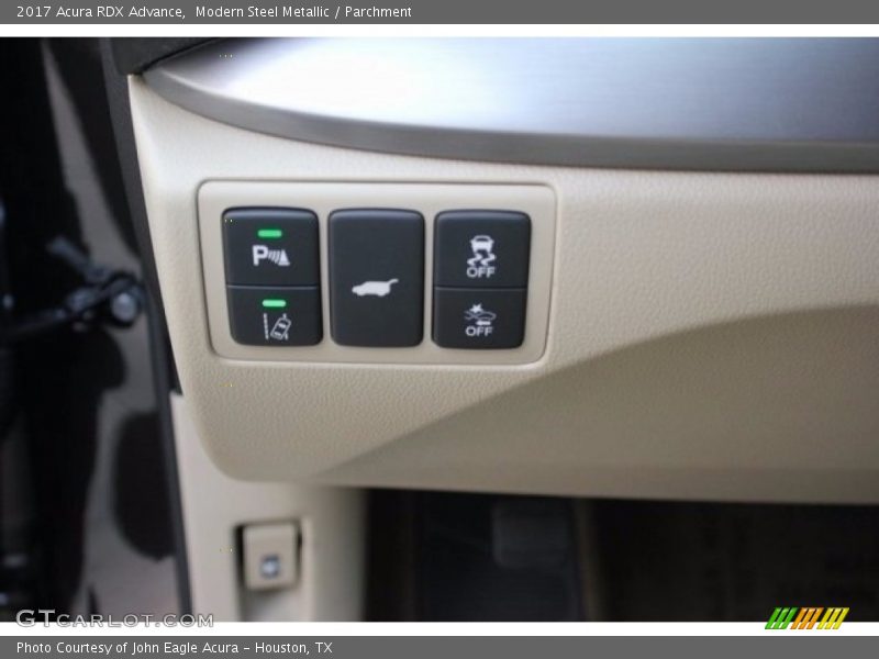 Modern Steel Metallic / Parchment 2017 Acura RDX Advance